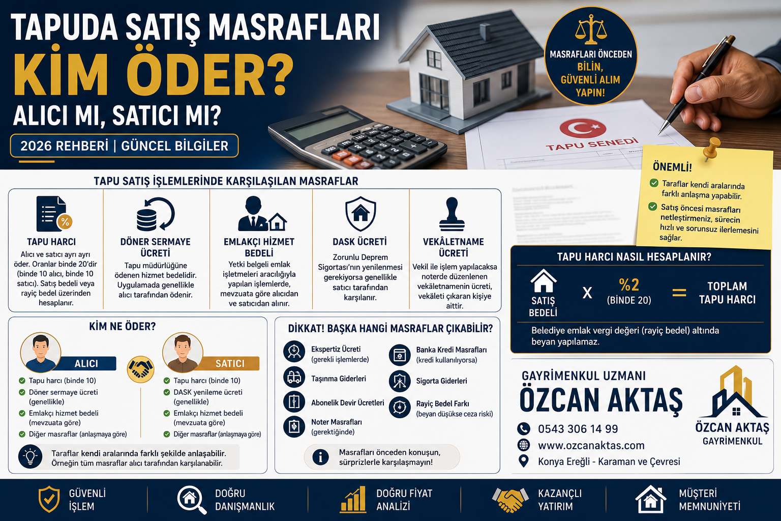 Tapu harcını kim öder