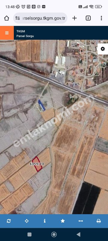 Konya SAKYATAN Mahallesi Satılık Tarla