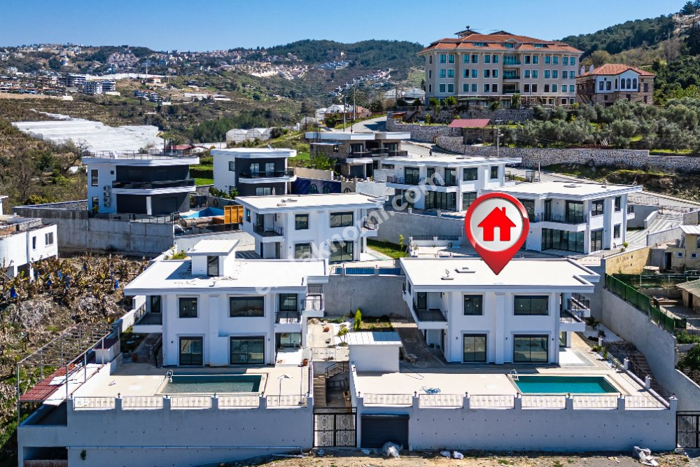 Antalya Kargıcak Mahallesi Satılık 4+1 Villa - Fotoğraf 4