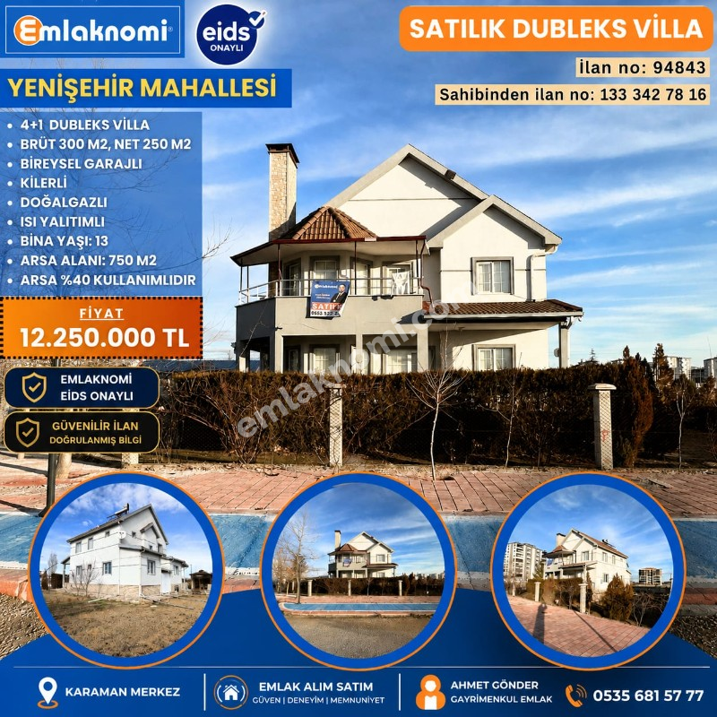 Karaman Yenişehir Mahallesi Satılık 4+1 Müstakil Ev | Emlakmaster - Fotoğraf 39