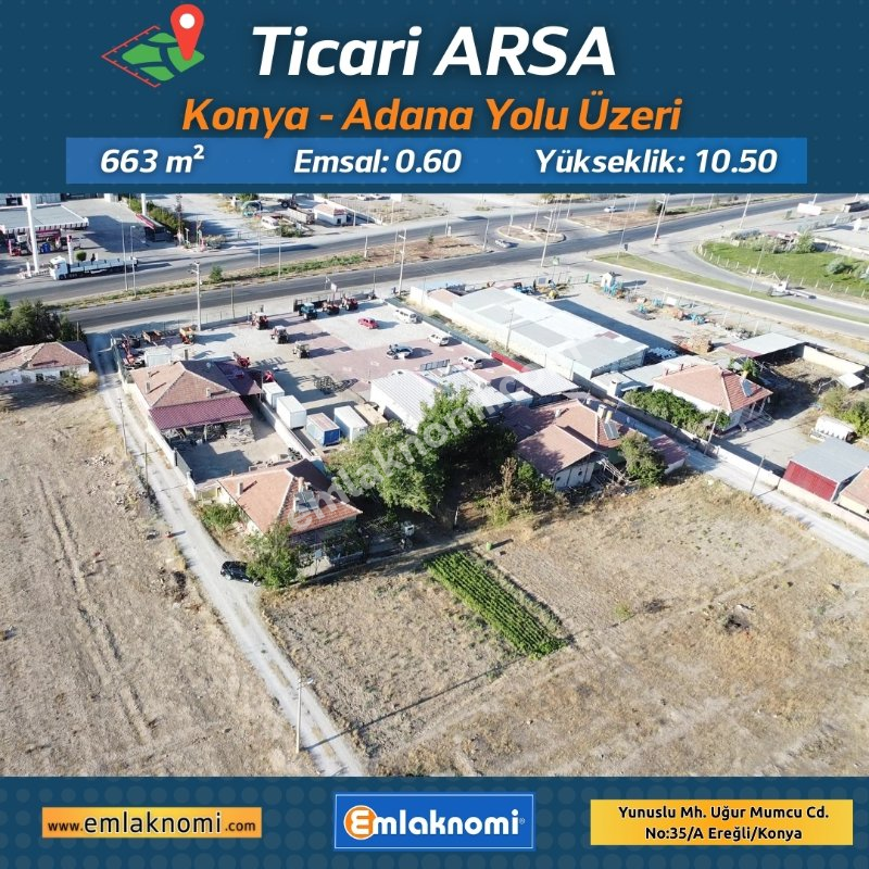 Ereğli Ziya Gökalp Mahallesi Satılık Konut Arsası