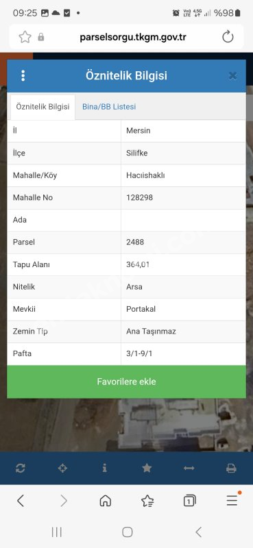 Mersin Yeşilovacık Mahallesi Satılık Konut Arsası - Fotoğraf 3