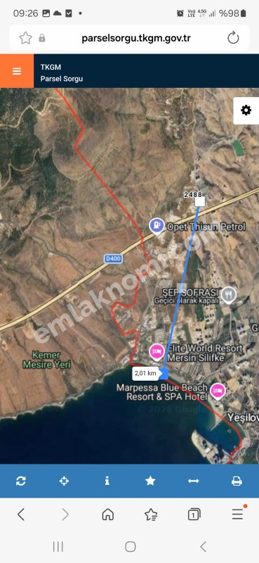 Mersin Yeşilovacık Mahallesi Satılık Konut Arsası - Fotoğraf 8