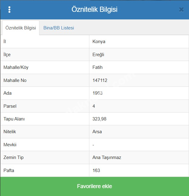 Ereğli Cumhuriyet Mahallesi Satılık Konut Arsası - Fotoğraf 2
