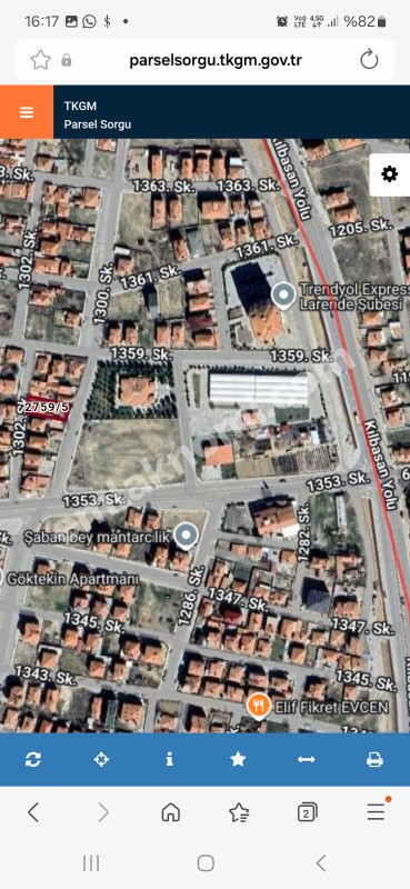 Karaman Sümer Mahallesi Satılık Konut Arsası - Fotoğraf 3