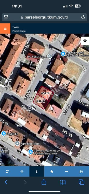 Karaman Yenimahalle Mahallesi Satılık Konut Arsası - Fotoğraf 10