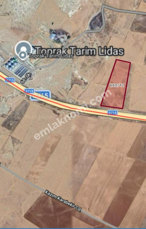 Karaman Timsal Mahallesi Satılık Tarla