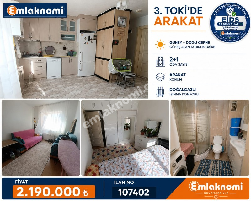 Karaman Başakşehir Mahallesi Satılık 2+1 Daire