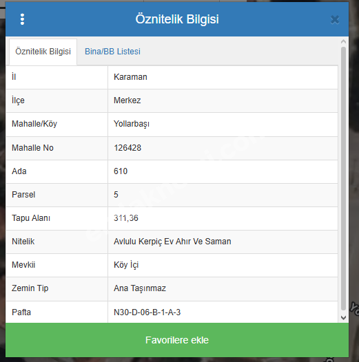 Karaman Satılık 1+1 Müstakil Ev
