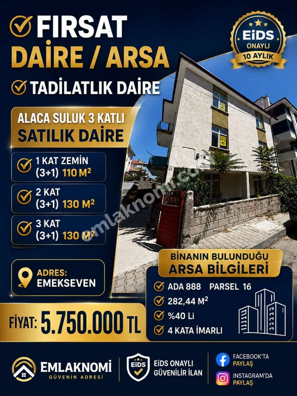 Karaman Alacasuluk Mahallesi Satılık Konut Arsası